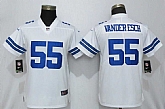 Women Nike Cowboys 55 Leighton Vander Esch White Vapor Untouchable Limited Jersey,baseball caps,new era cap wholesale,wholesale hats